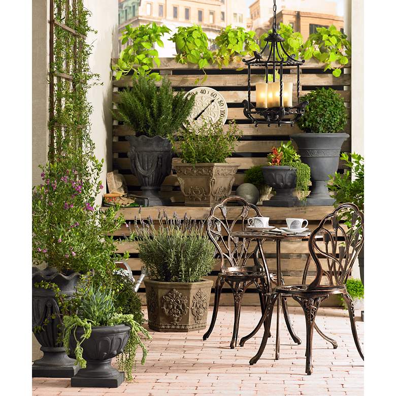 Song Birds 13" Wide Pendant Indoor-Outdoor Chandelier