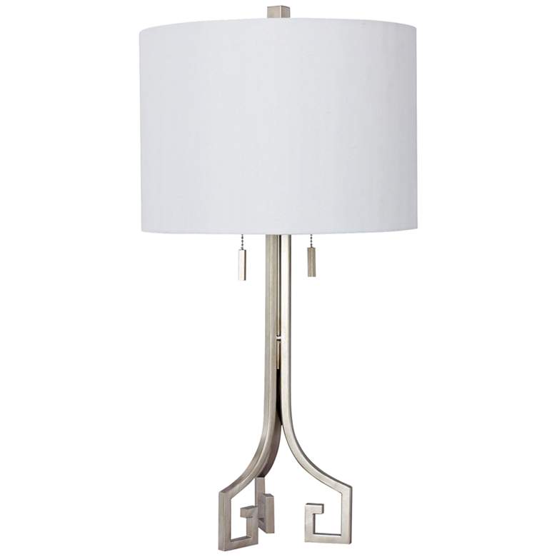 Fulton Champagne Gold Metal Twin Light Table Lamp