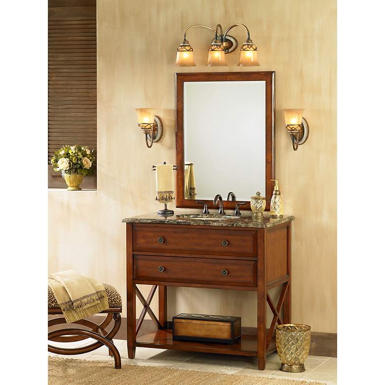 Aston Court Collection 10 1/4" High Bronze Wall Sconce