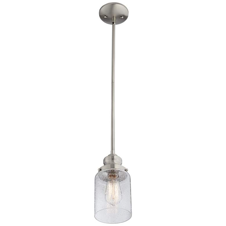 Possini Euro Millican 5" Wide Warm and Glass Mini Pendant Light