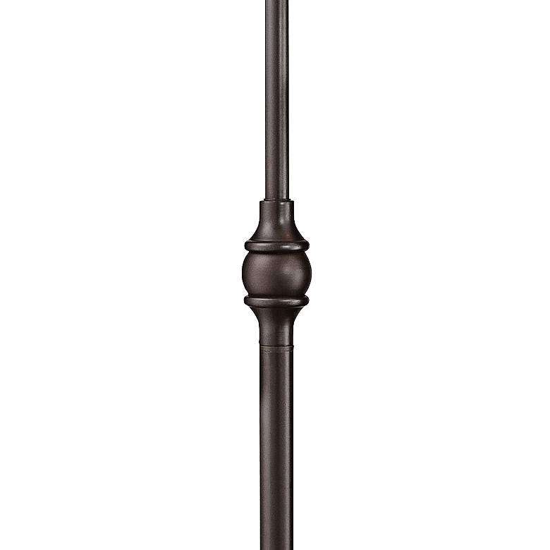 Wyatt II Dark Bronze Arc Floor Lamp