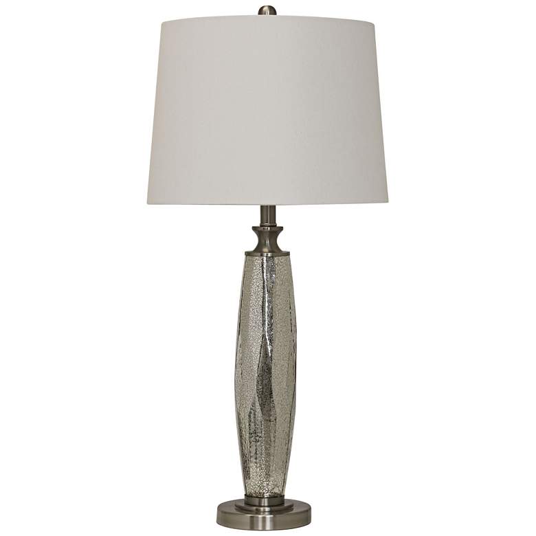 Apollo Northbay Modern Luxe Chrome and Mercury Glass Table Lamp