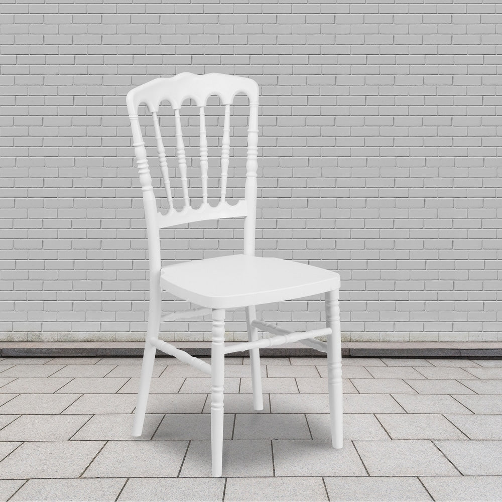2 Pack Resin Stacking Napoleon Chair