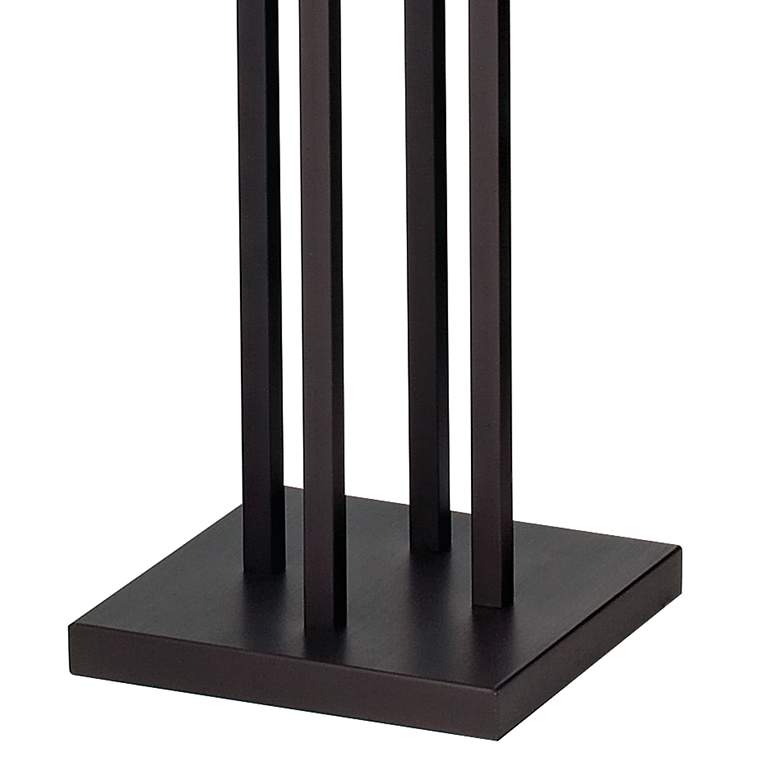 Light Tree Bronze 4-Light Torchiere Floor Lamp