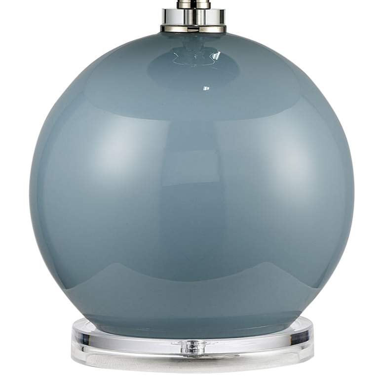 Dimond Culland Azure Blue Glass Accent Table Lamp