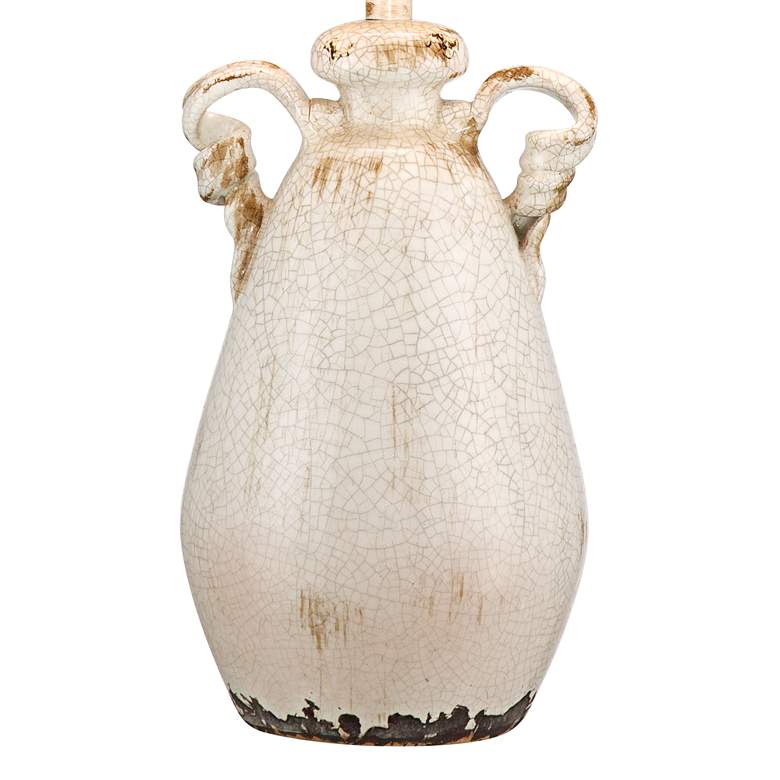 Isabella Ivory Ceramic Table Lamp by Regency Hill