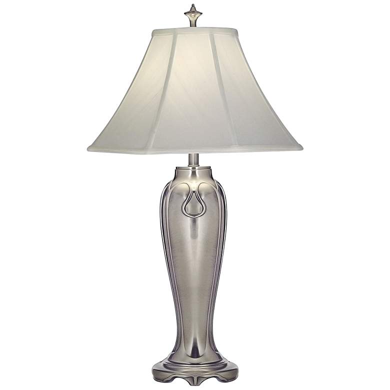 Antique Nickel Table Lamp