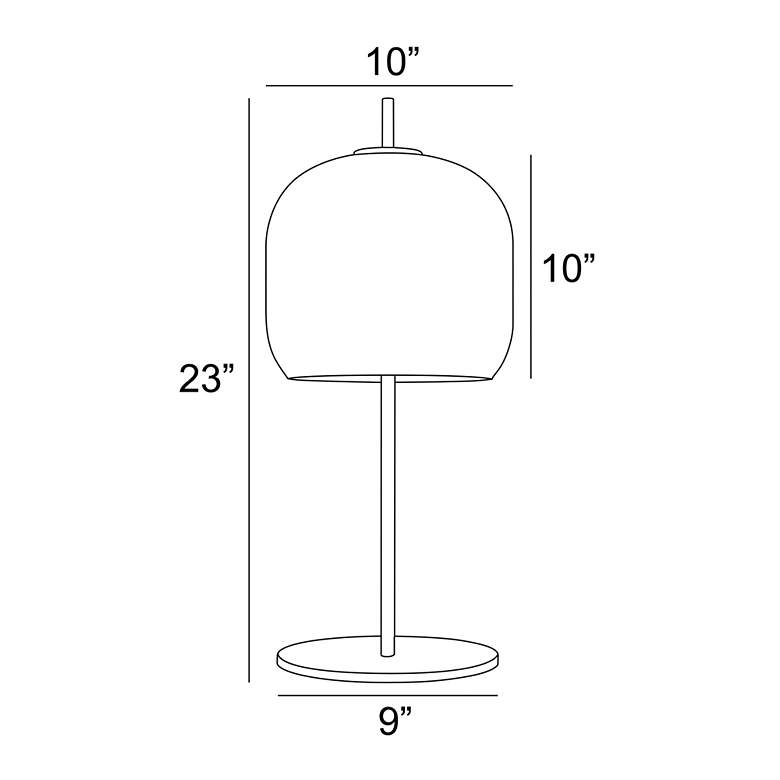 23H Neah Table Lamp French Gold