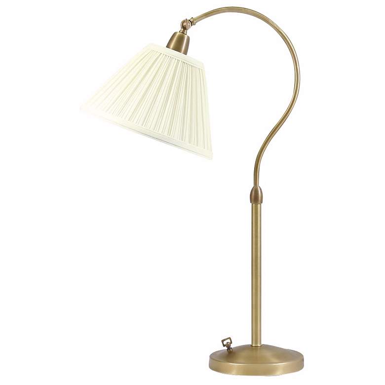Hyde Park Downbridge Brass Finish Desk Lamp