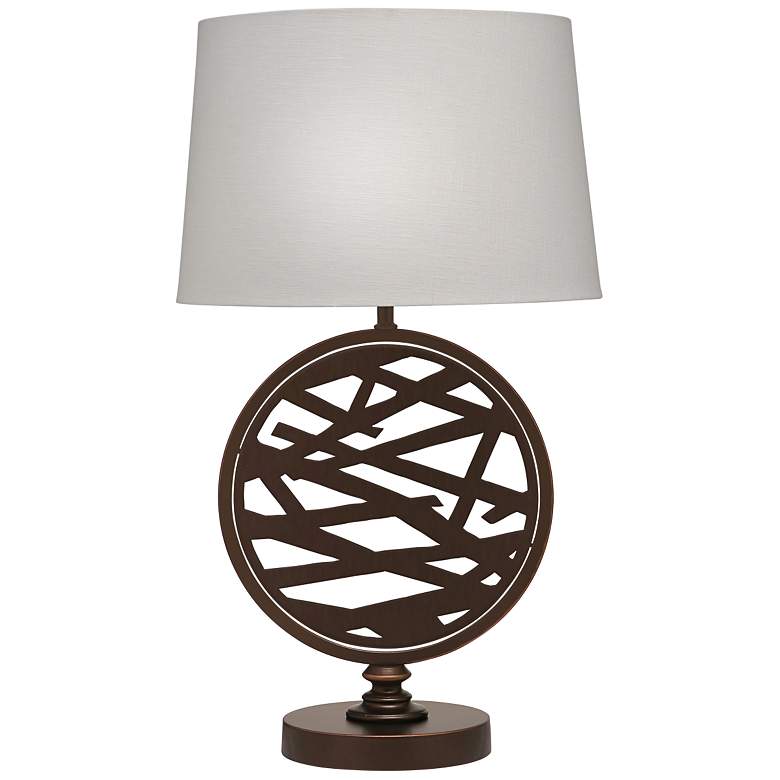 Holt Oxidized Bronze Zinc Table Lamp