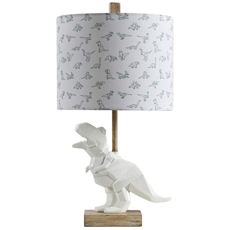 Geometric T-Rex Table Lamp