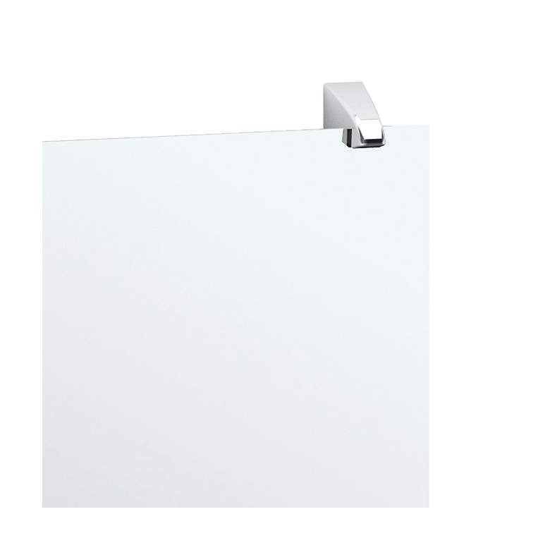 Gatco Quantra Fixed Mount Chrome 22" x 32 1/4" Wall Mirror