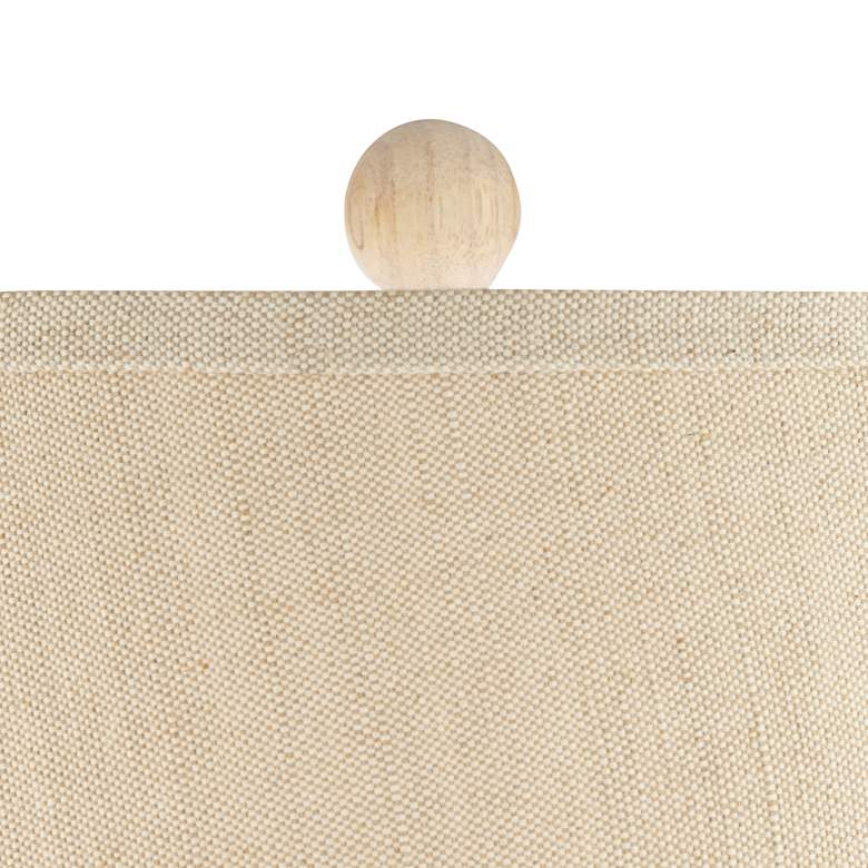 Anna Coastal Modern Light Rattan Table Lamp by 360 Lighting