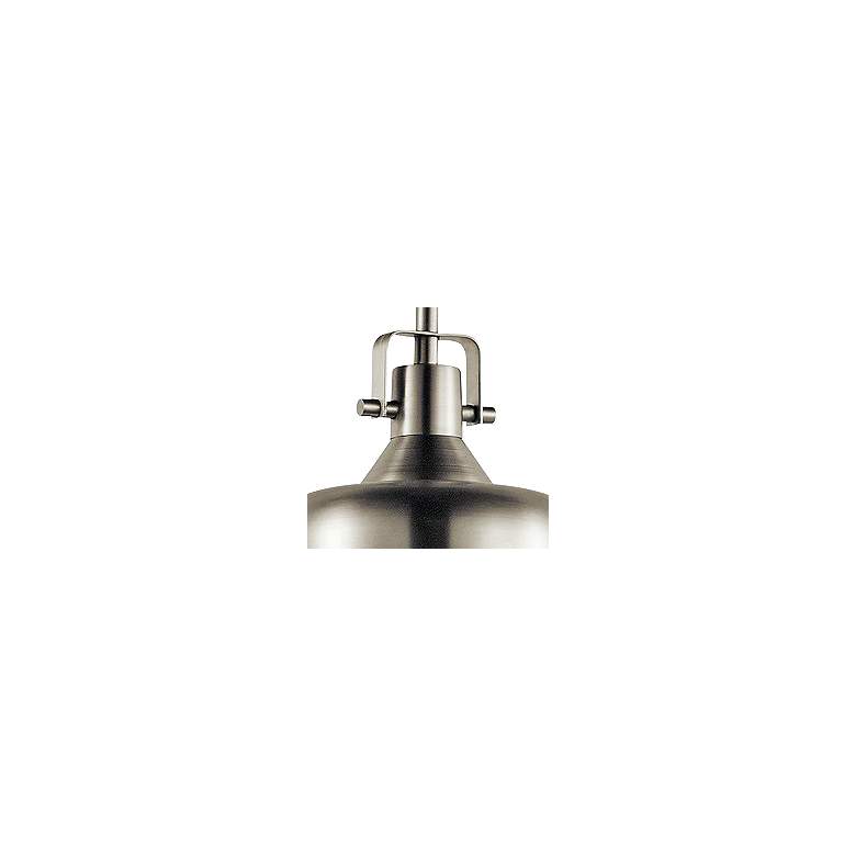 Kichler Intex 7" Wide Brushed Nickel LED Mini Pendant
