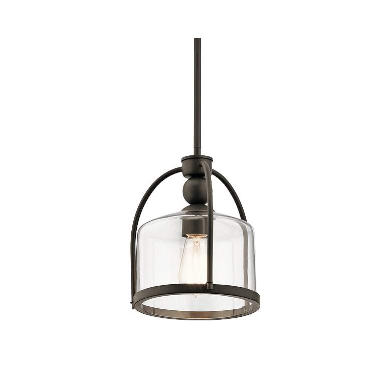 Kichler Omerta 9 1/2" Wide Brushed Mini Pendant