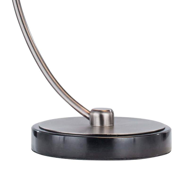 Nova Luna Bella Antique Nickel Desk Lamp