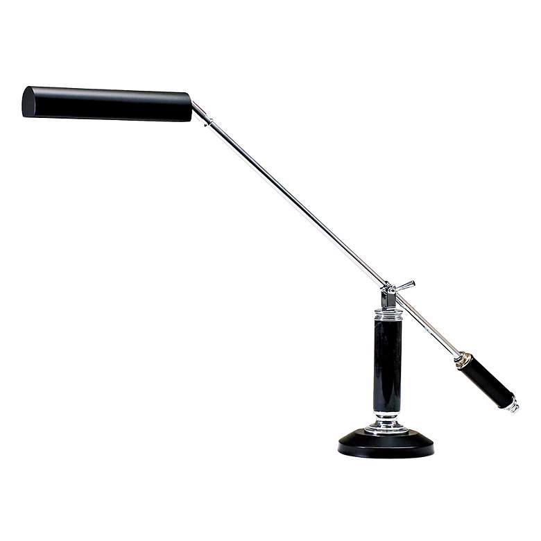 Balance Arm Black and Chrome Adjustable Desk Lamp
