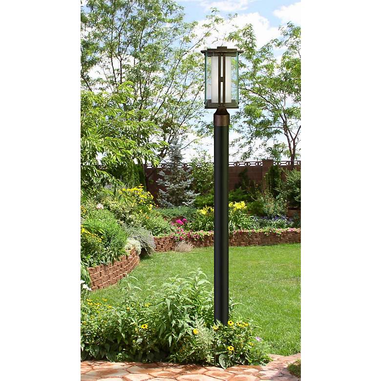 Fallbrook Collection 15 3/4" High Bronze Outdoor Post Light