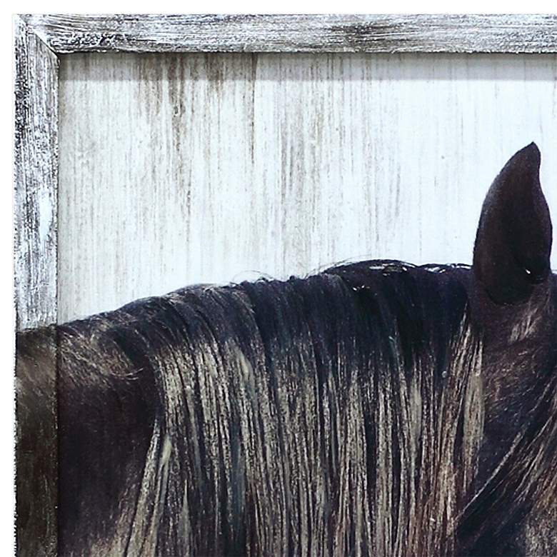 Crestview Collection Duke 24" High Framed Canvas Wall Art