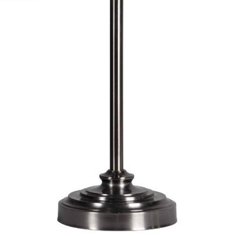 Forty West Ford Brushed Nickel Metal Desk Lamps Set of 2