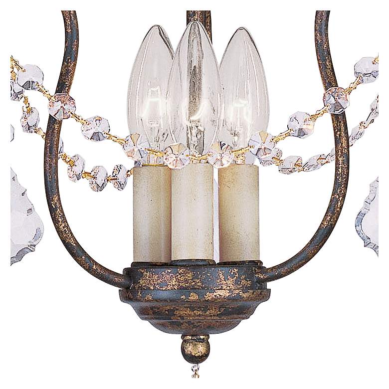 Chesterfield 14" Wide Venetian Golden Bronze 3-Light Pendant