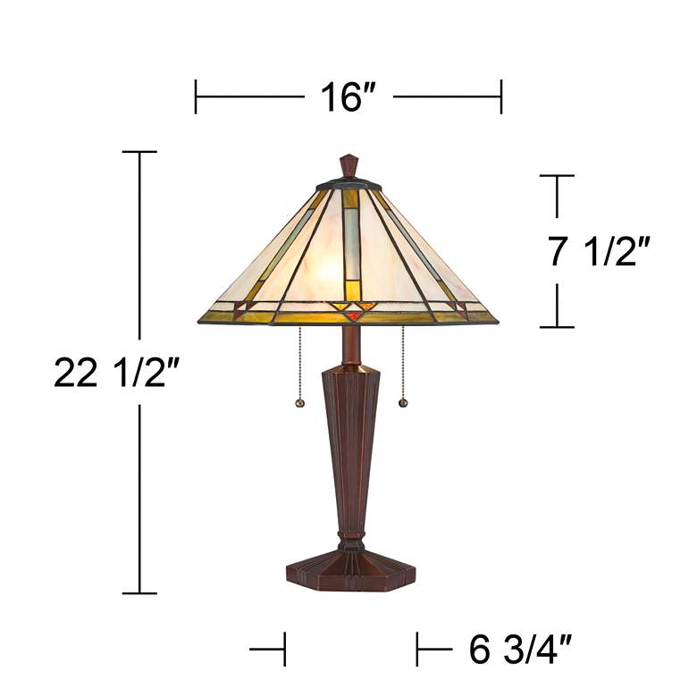 Landford Arts-Crafts Accent Table Lamp