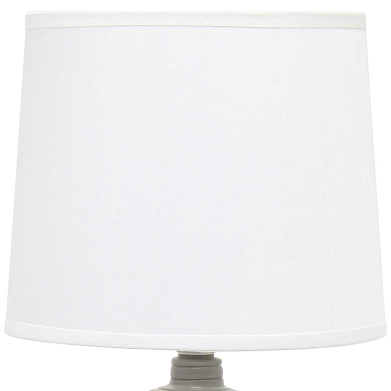 Simple Designs 15 3/4" High Taupe Accent Table Lamp