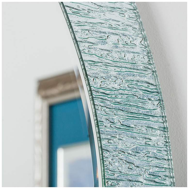 Molten 27 1/2" Round Bathroom Wall Mirror