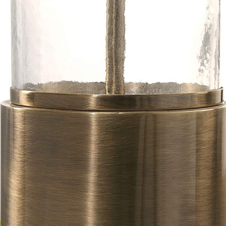 Vaiga Antique Brass Plated Table Lamp