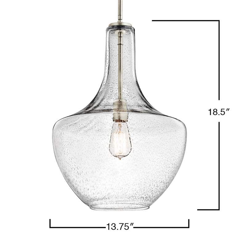 Kichler Everly 13 3/4" Wide Glass Pendant