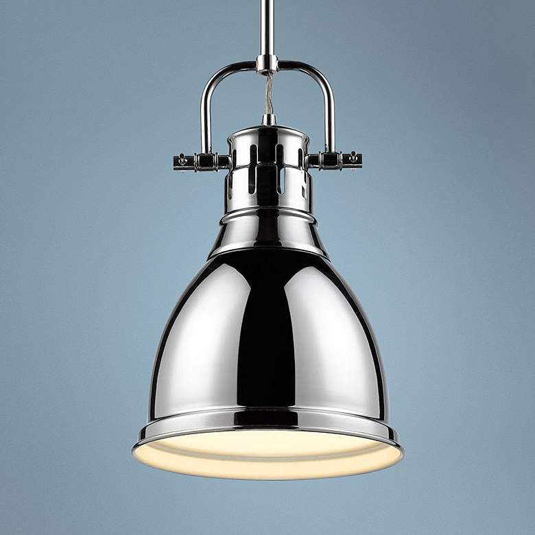 Duncan 9" Wide Mini Pendant with Rod