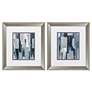 Mirage 18" High 2-Piece Framed Wall Art Set