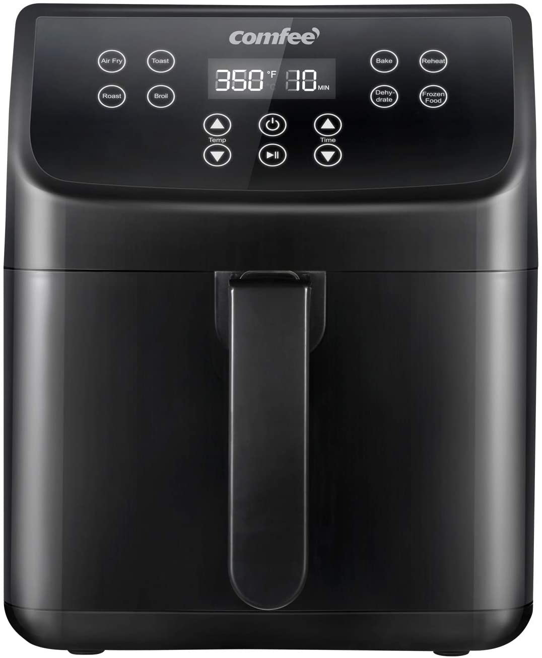 Simple Living Products 5.8qt Electric Hot Digital Air Fryer & Oil Less