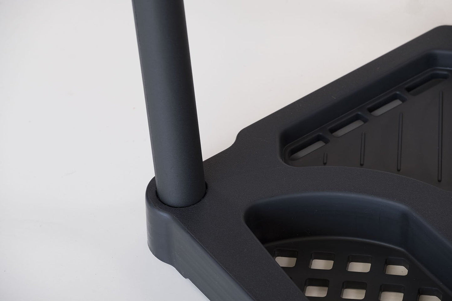 Compact Indoor Outdoor Tool Storage Rack - Holds 40 Tools