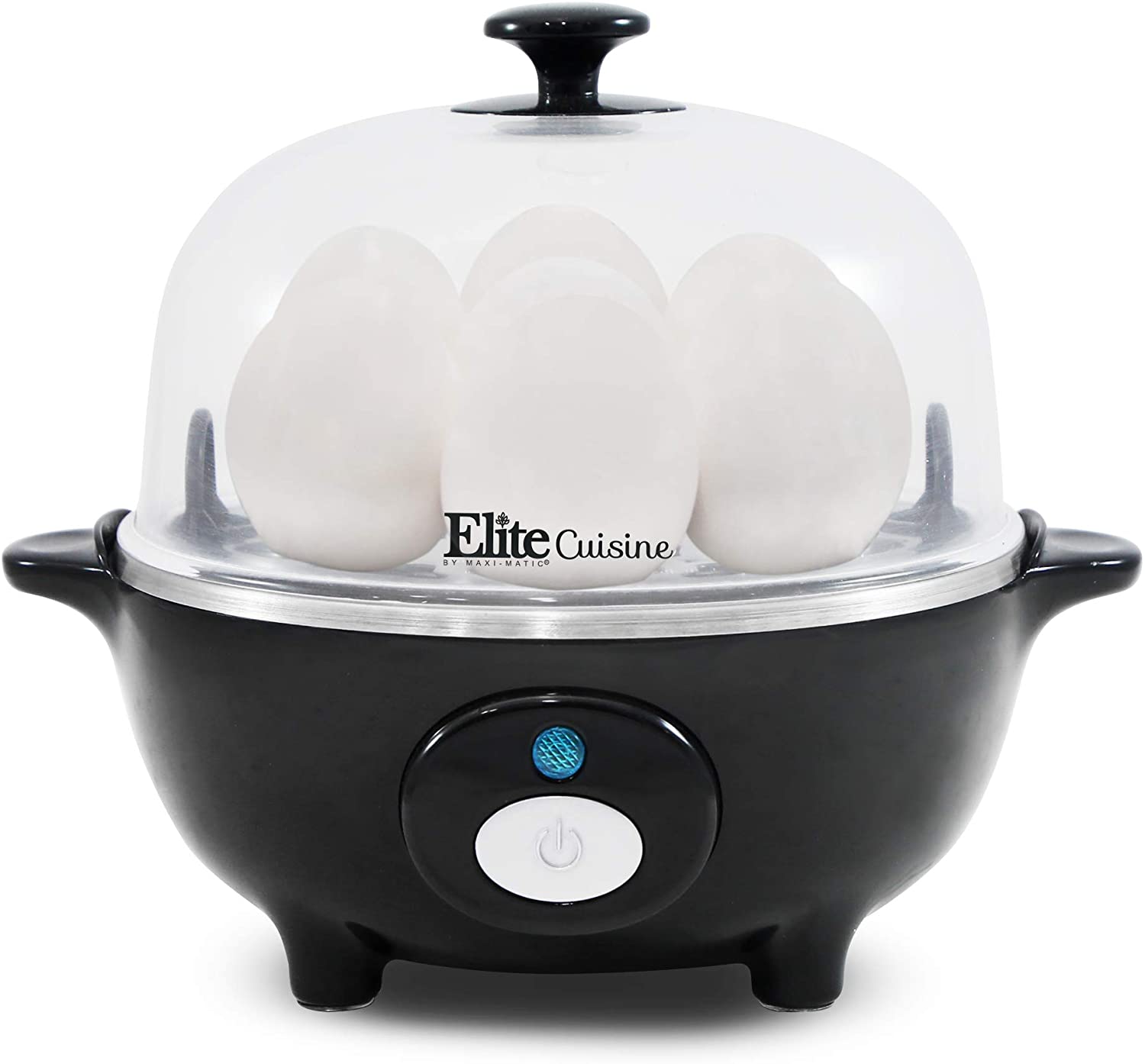 7-Egg Rapid Easy Egg Cooker, Steamer, Poacher (Blue)