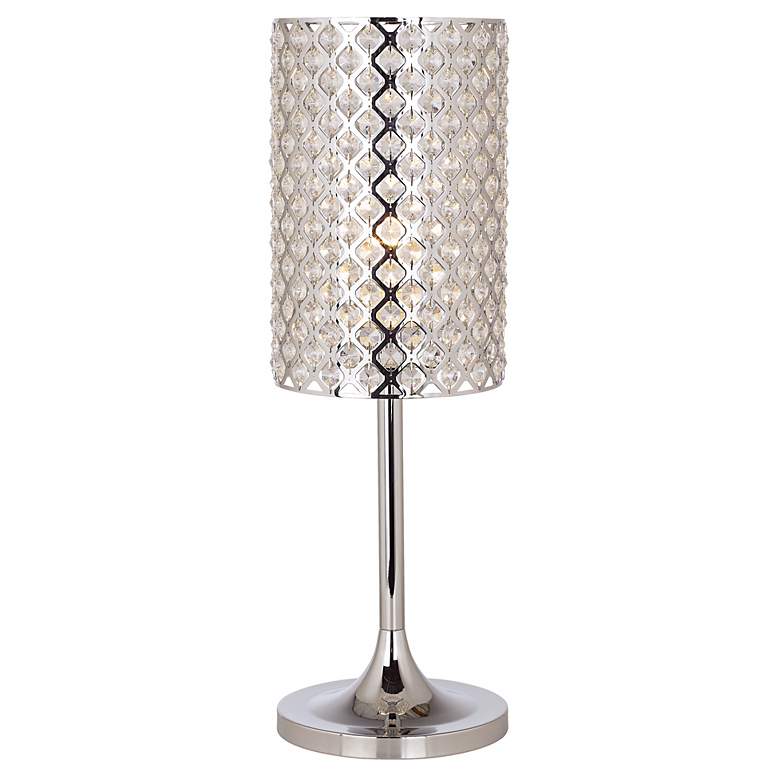 Glitz Crystal and Chrome Table Lamp