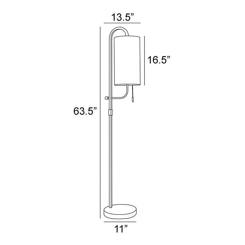 63.5 Xandra Floor Lamp