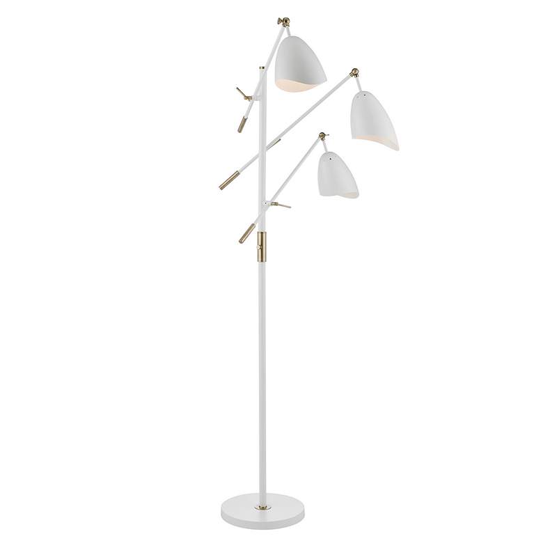 Lite Source Tanko 3-Light Floor Lamp Adjustable Arms