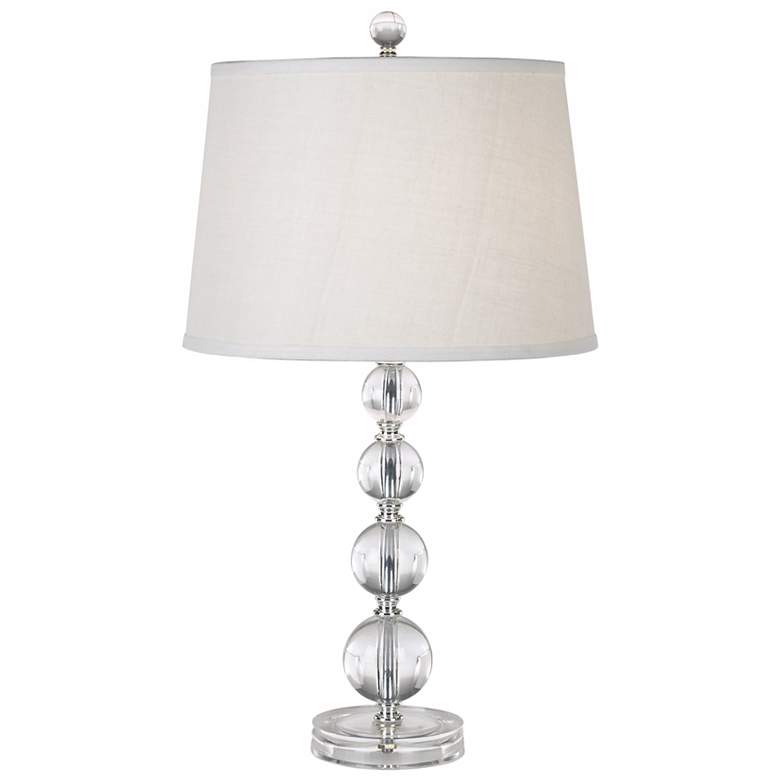 Herminie Stacked Ball Acrylic Table Lamp by 360 Lighting