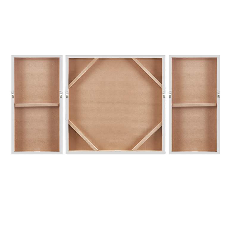 Blue Cosmo 3-Piece Canvas Wall Art Set of 3