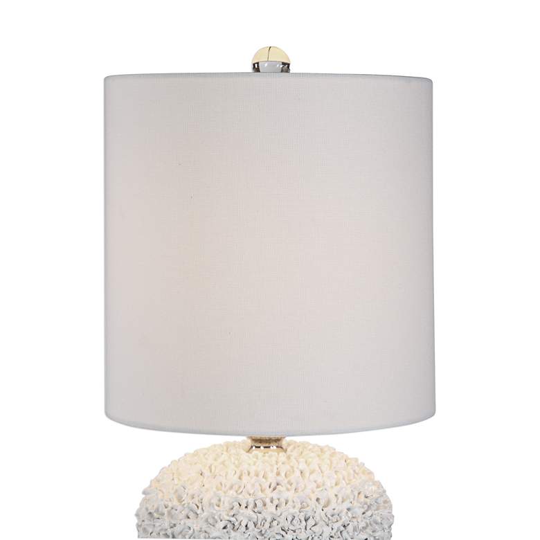 Dellen Floral 17 1/4"H Buffet Accent Table Lamp