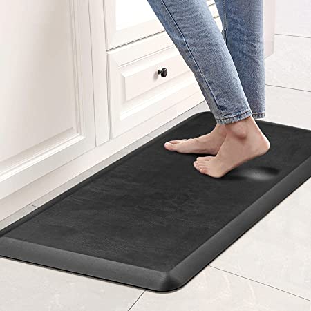 Cushioned Memory Foam Floor Comfort Mat for Home, Garage and