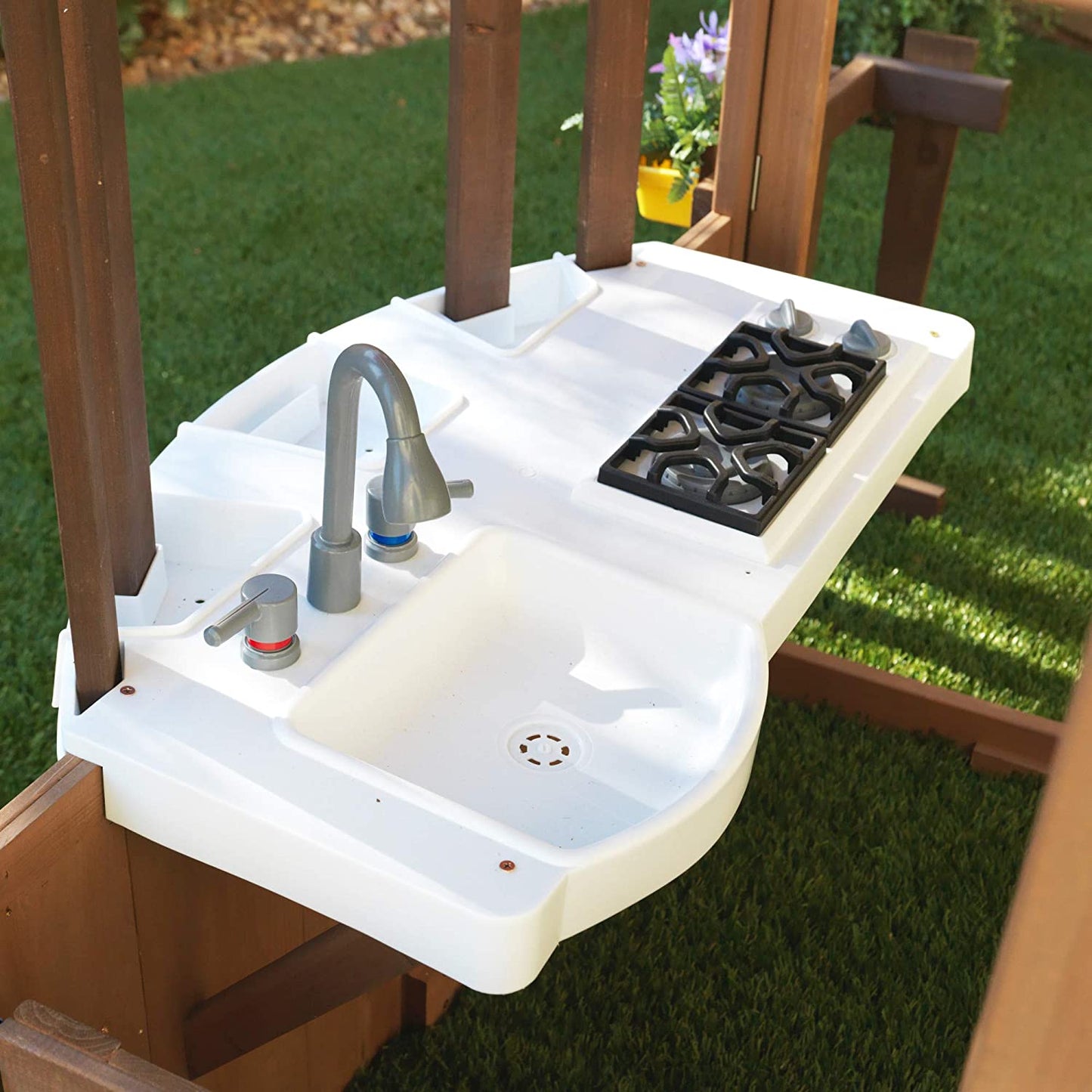 Ryan's World Outdoor Playhouse Brown