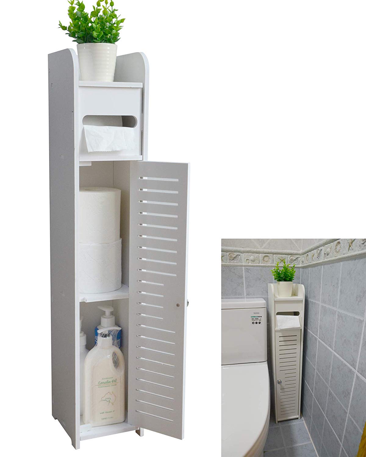Small Bathroom Storage Cabinet