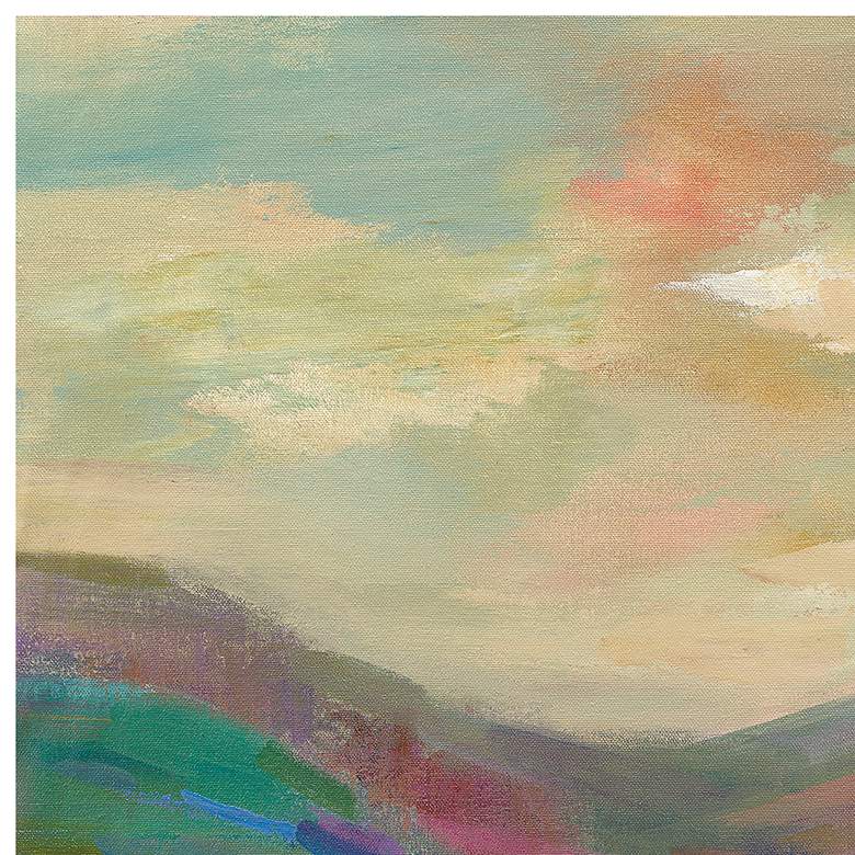 Fields Afar 24" Square All-Weather Outdoor Canvas Wall Art