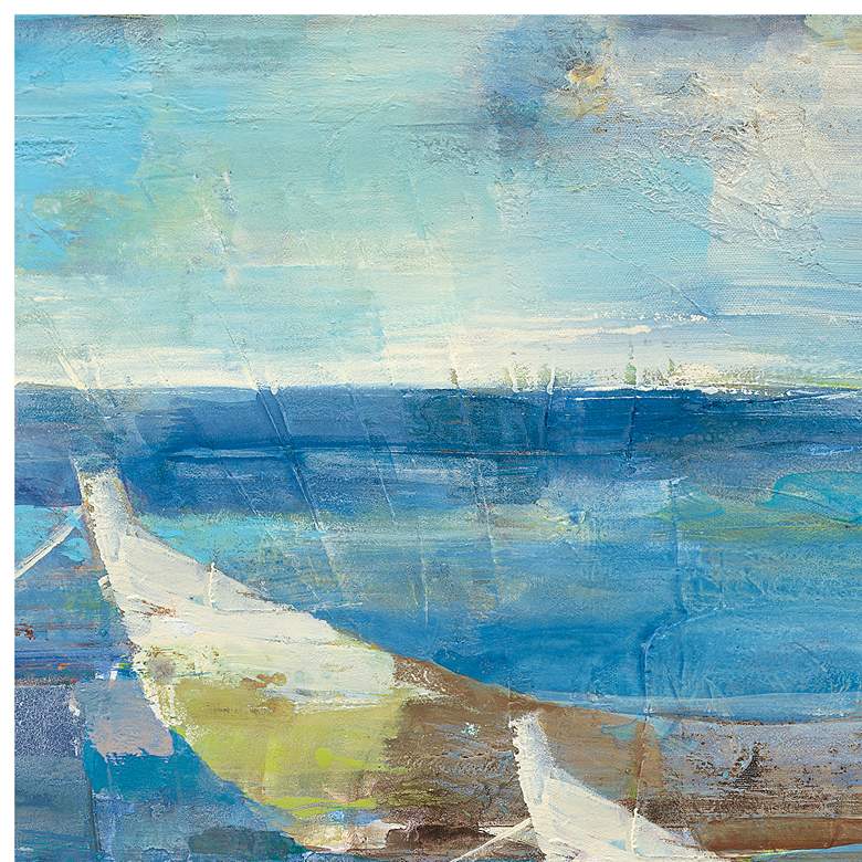 Twin Mooring 24" Square All-Weather Outdoor Canvas Wall Art