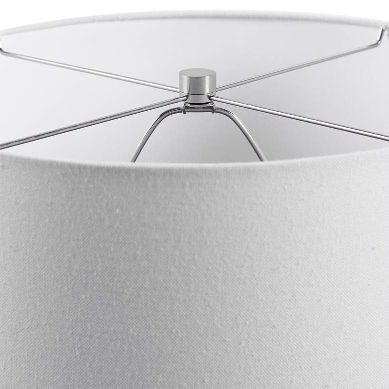 Carden Smoke Gray Glaze Ceramic Table Lamp