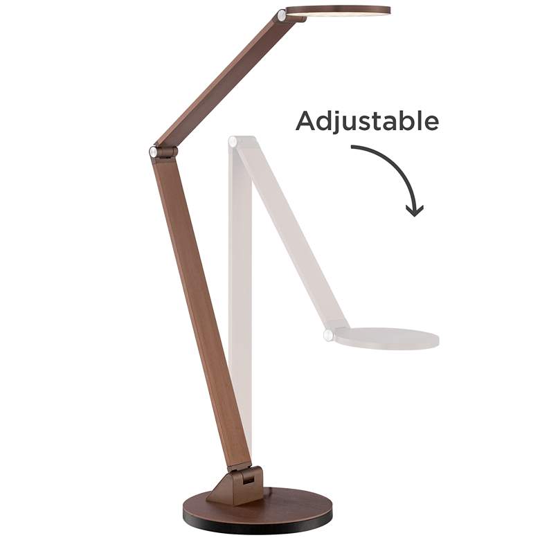 Possini Euro Magnum French Bronze LED Desk Lamp