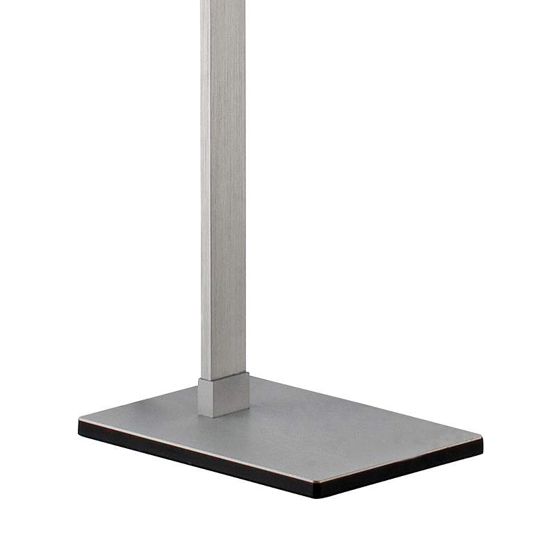Possini Euro Bentley Aluminum LED Task Floor Lamp