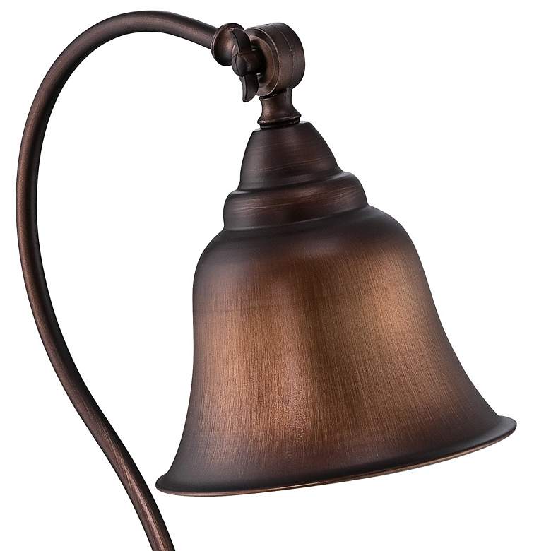 Lite Source Gianna Antique Copper Desk Lamp